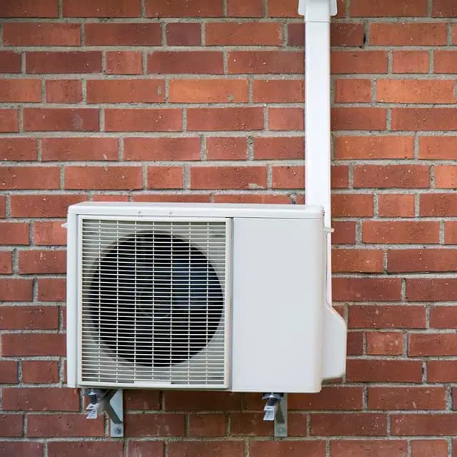 heat pump outside building